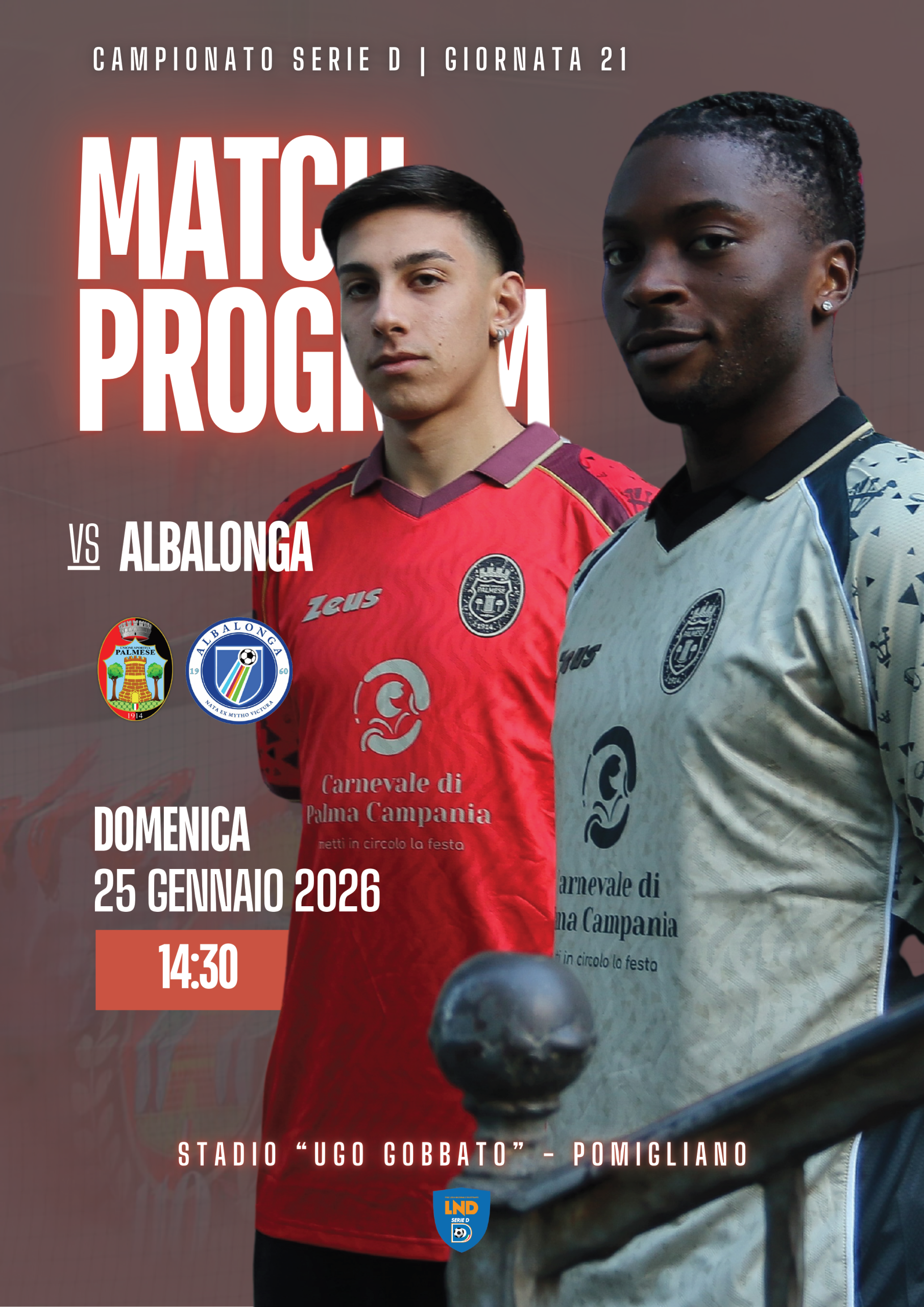 PALMESE - ALBALONGA - MATCH PROGRAM-1